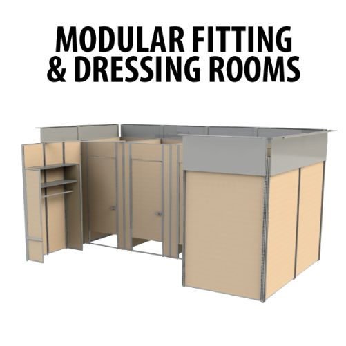 Modular Fitting and Dressing Rooms