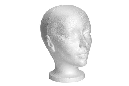 Foam Women Mannequin Head