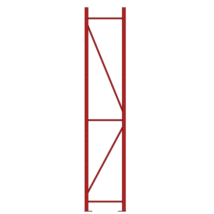 24" Pallet Racking End Frame