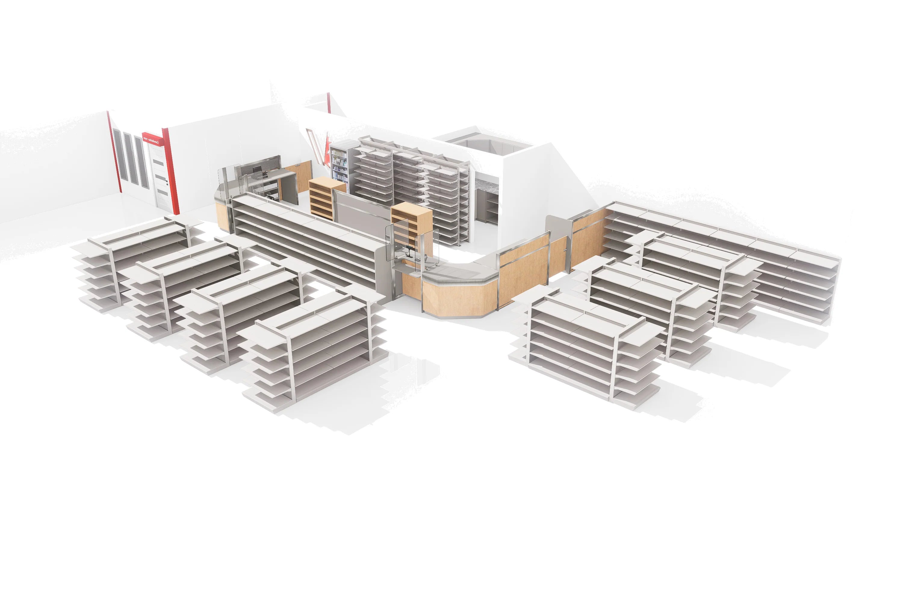 Pharmacy – Acme Shelving & Store Fixtures