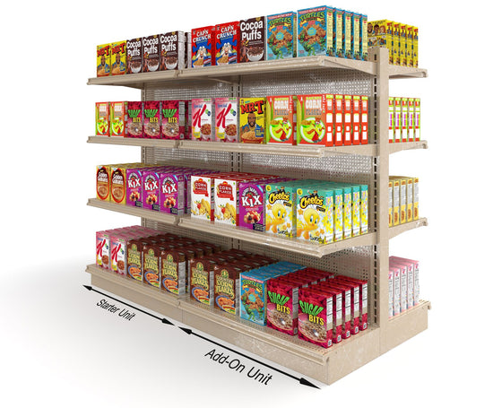Load image into Gallery viewer, Used As-Is Starter Aisle Gondola Shelving
