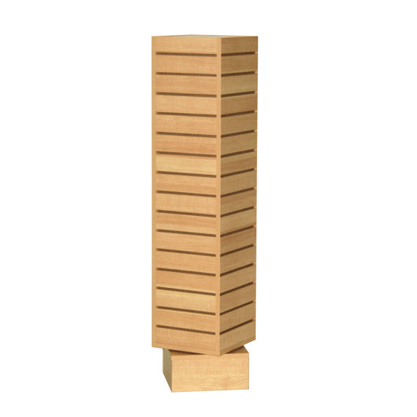 Revolving Store Fixture Econo Revolving Slatwall Merchandiser For Sale | ACME Shelving & Store ...