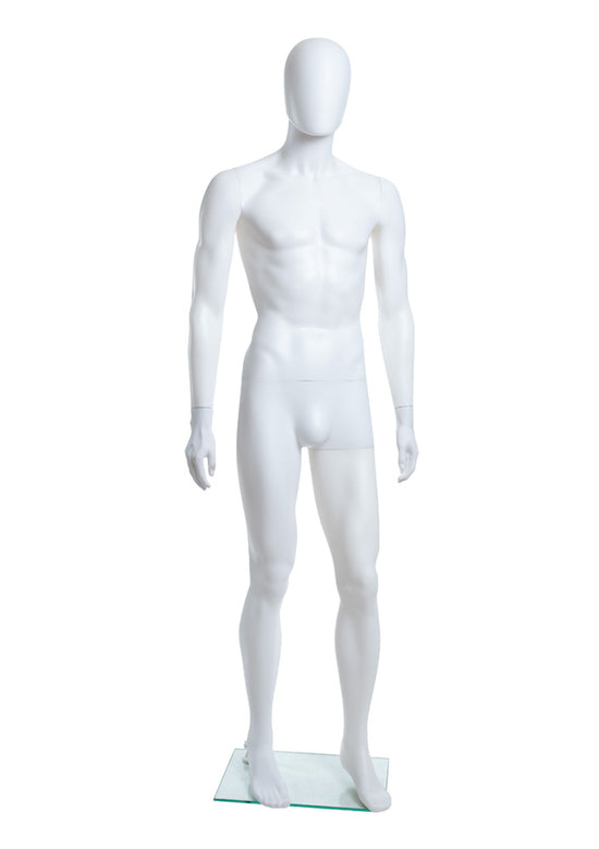 Load image into Gallery viewer, Adult Male Abstract Plastic Mannequin
