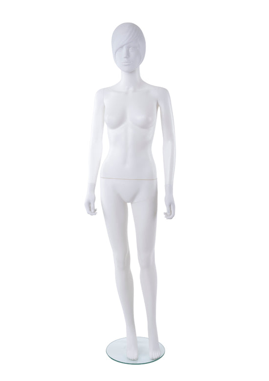 Load image into Gallery viewer, Adult Female Abstract Plastic Mannequin
