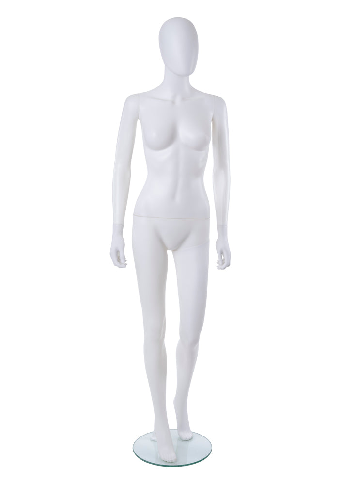 Adult Female Abstract Plastic Mannequin